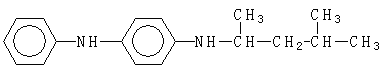 Rubber Antioxidant Agent 6PPD(4020) Structural Formula