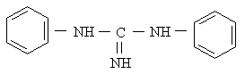 Guanidines--Accelerator DPG(D) structure