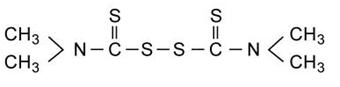 Thiurams--Accelerator TMTD(TT) structure